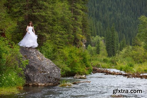 Collection of wedding the bride and groom in the mountains nature landscape wedding celebration 25 HQ Jpeg