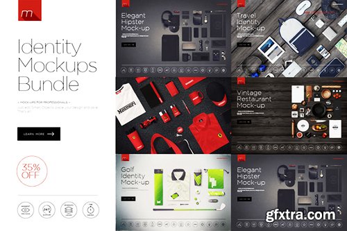 Creativemarket Identity Bundle VOL.2 / 5in1 448677