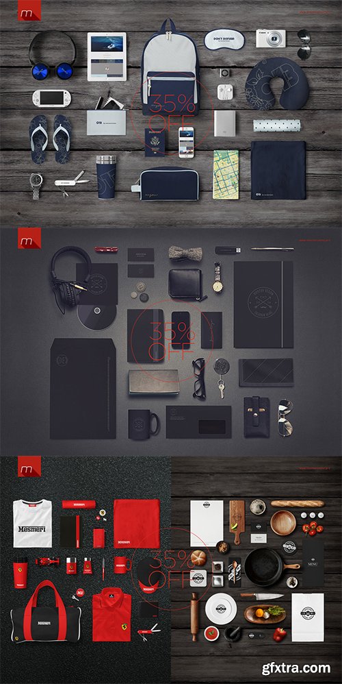 Creativemarket Identity Bundle VOL.2 / 5in1 448677