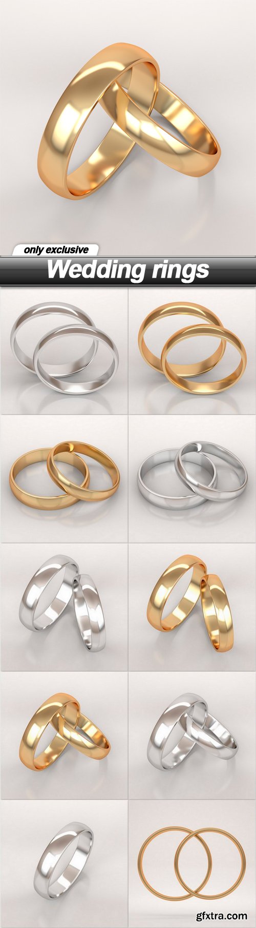 Wedding rings - 10 UHQ JPEG