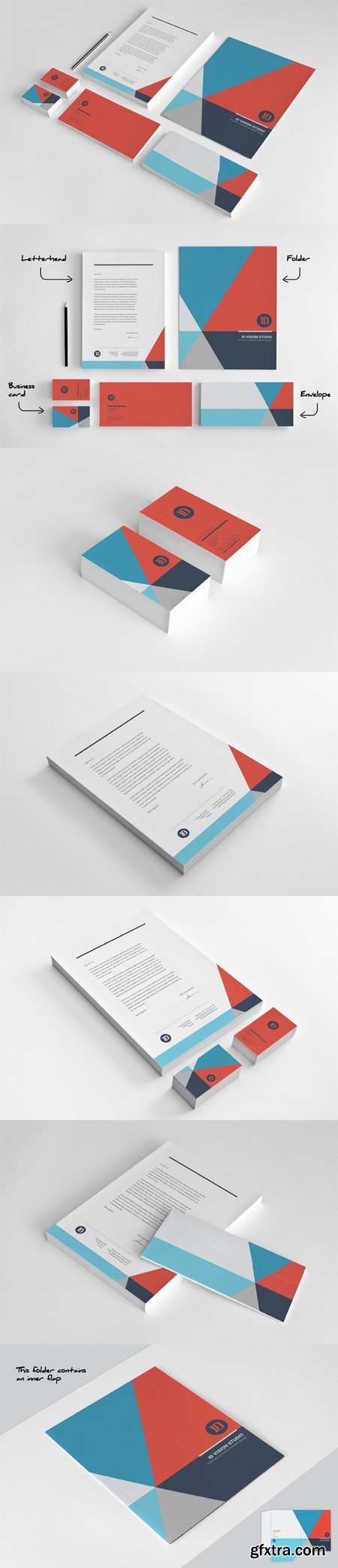 CreativeMarket - Stationery Corporate Identity 003 446454