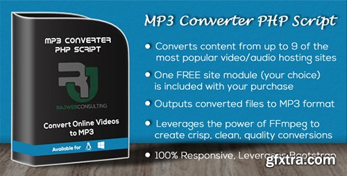 CodeCanyon - MP3 Converter PHP Script v1.0 - 13409593