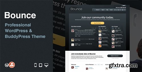 ThemeForest - Bounce v2.6 - Multi-Purpose Business WordPress/BuddyPress Theme - 2324726