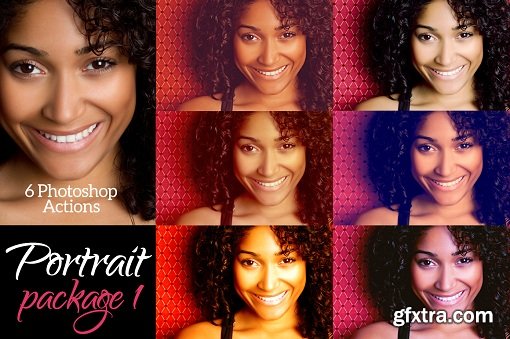 Portrait Package Photoshop Actions