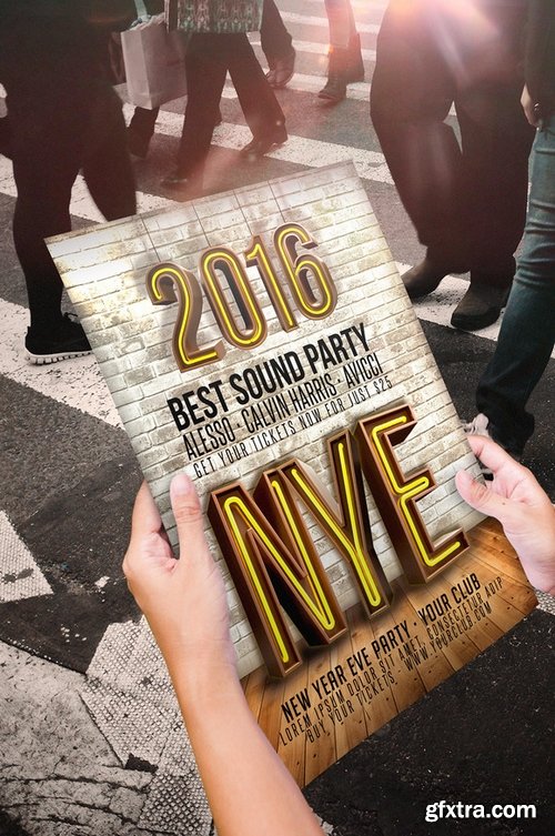 CM - New Year's Eve 2016 Flyer 449713