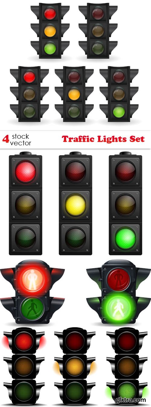 Vectors - Traffic Lights Set