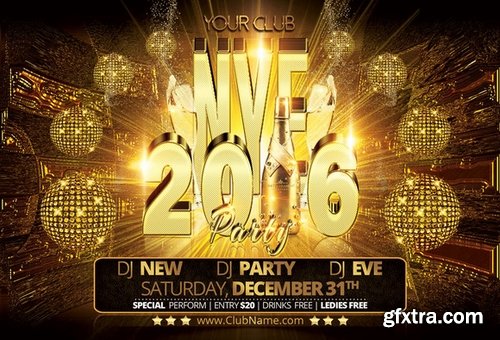 CM - New Year Party Flyer 449602