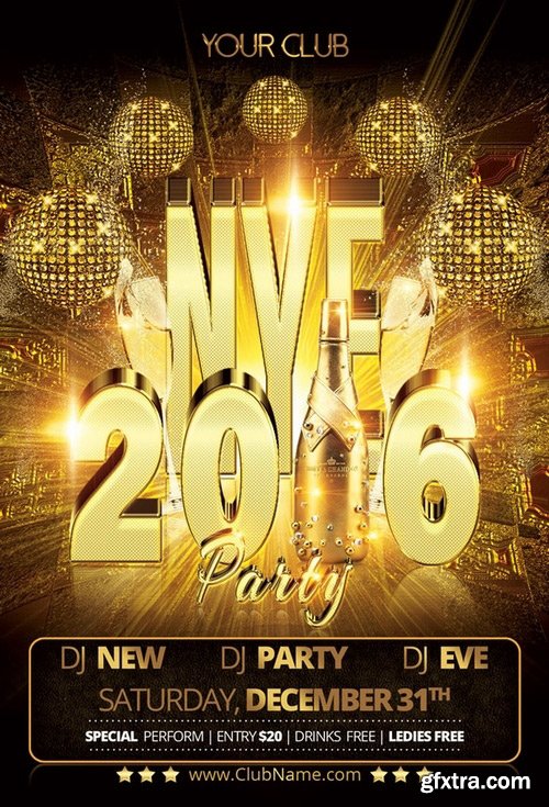 CM - New Year Party Flyer 449602