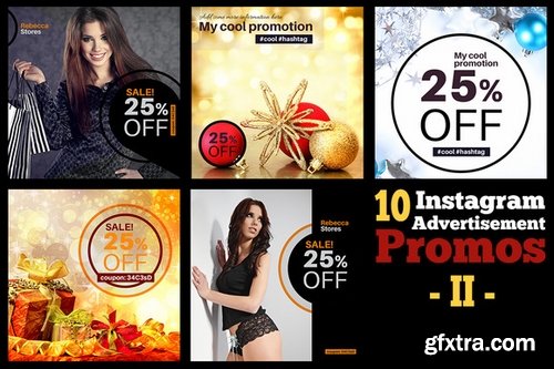 CM - 10 Instagram Advertisement Promos II 449266