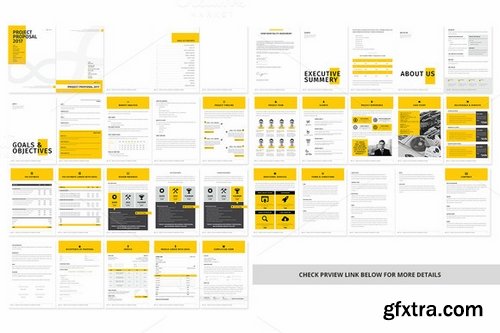 CM - 36 Page Full Proposal A4 / US Letter 449632