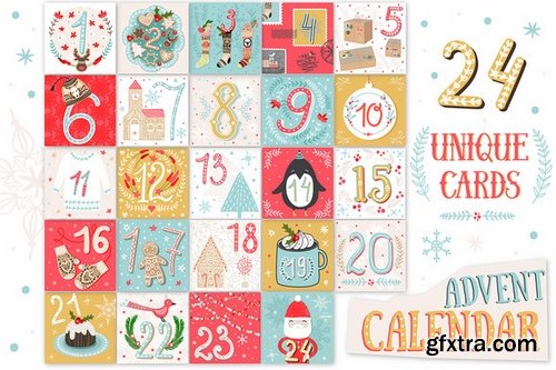 CM - PRINTABLE Christmas Advent Calendar 449346