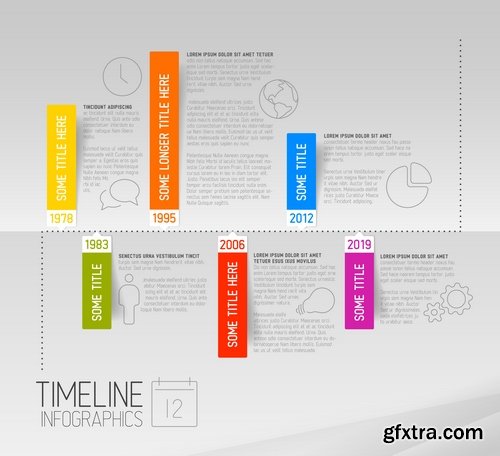 CM - Vector Timeline Template 367464