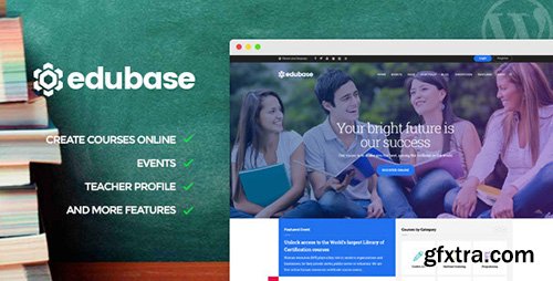 ThemeForest - Edubase v1.1 - Course, Learning, Event WordPress Theme - 12626634