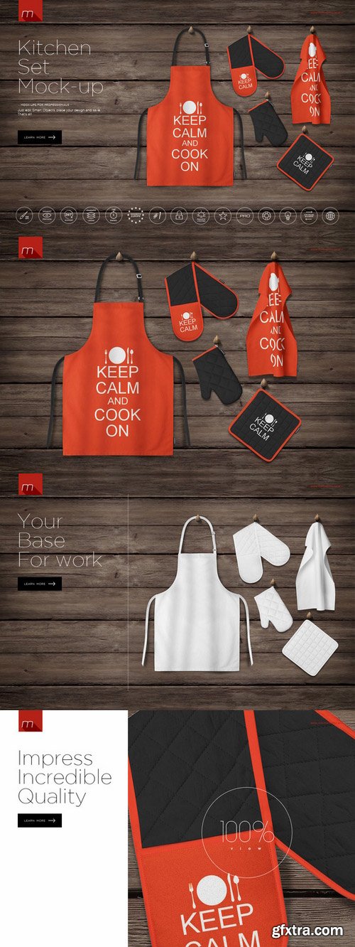 CM - Kitchen Set Mock-up 448629