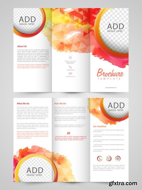 Stock Vectors - Business Flyer Template 10, 25xEPS