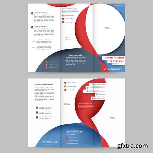 Stock Vectors - Business Flyer Template 10, 25xEPS