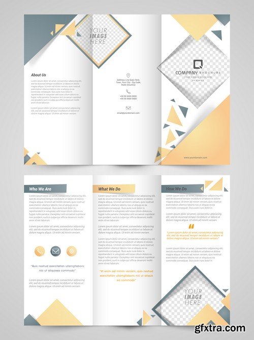 Stock Vectors - Business Flyer Template 10, 25xEPS