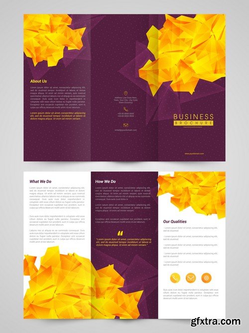 Stock Vectors - Business Flyer Template 10, 25xEPS