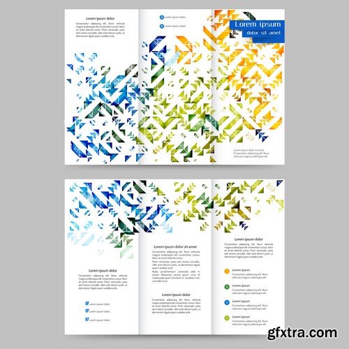 Stock Vectors - Business Flyer Template 10, 25xEPS