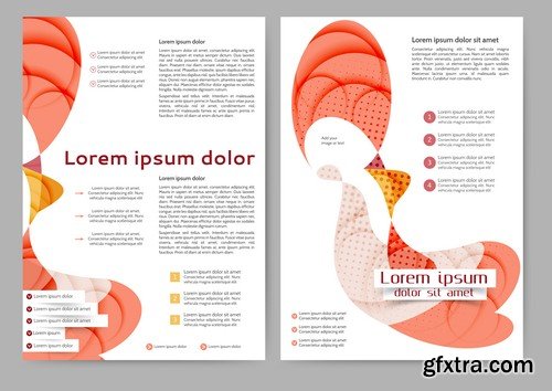 Stock Vectors - Business Flyer Template 10, 25xEPS