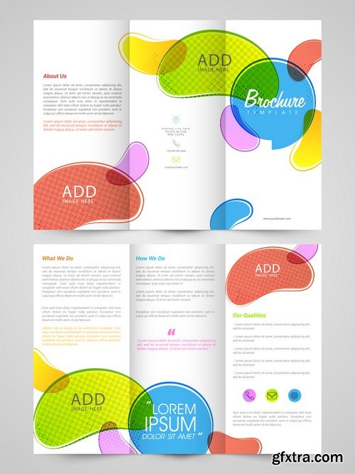 Stock Vectors - Business Flyer Template 10, 25xEPS