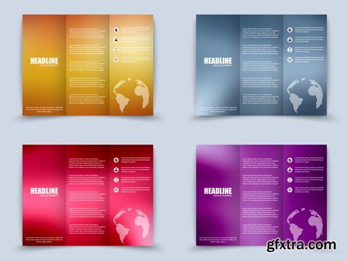 Stock Vectors - Business Flyer Template 10, 25xEPS