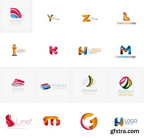 Stock Vectors - Business logos for your company 4, 25xEPS