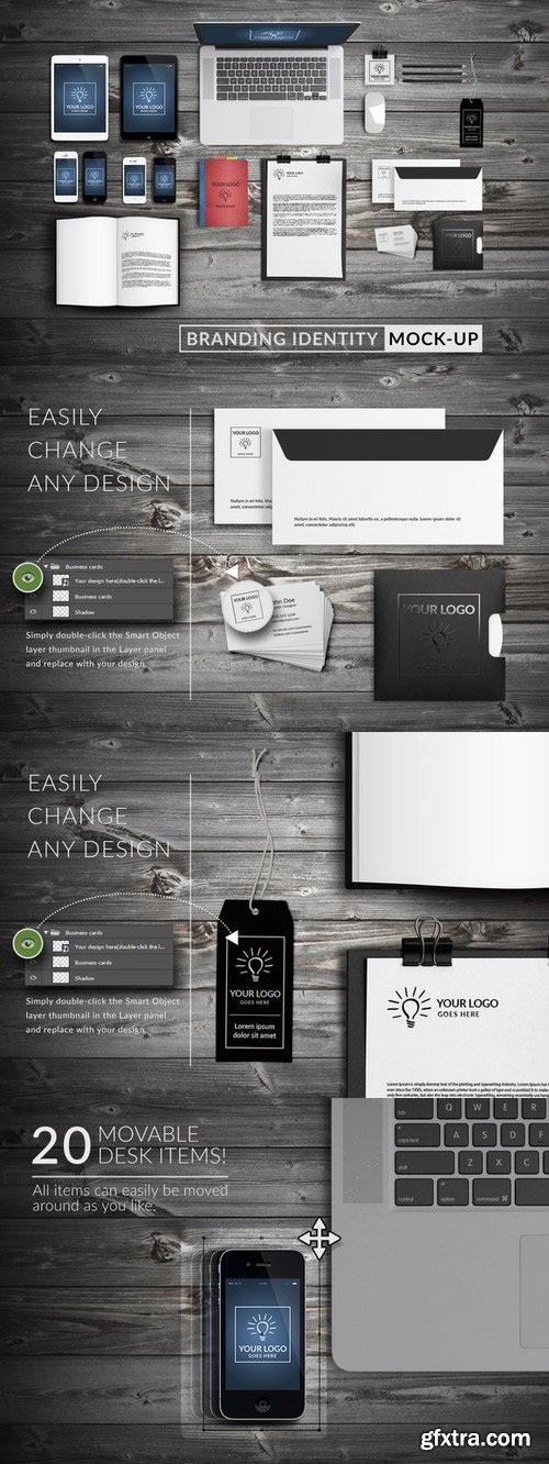 CM - Branding Identity Mock-UP 449448