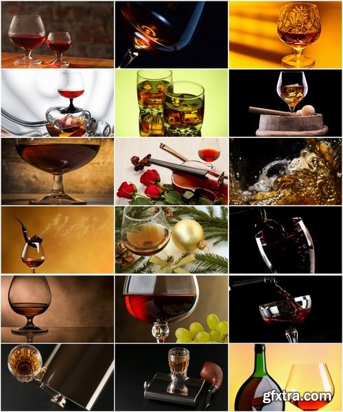 Collection of New Year Christmas spirit for the holiday decanter glass capacity 25 HQ Jpeg