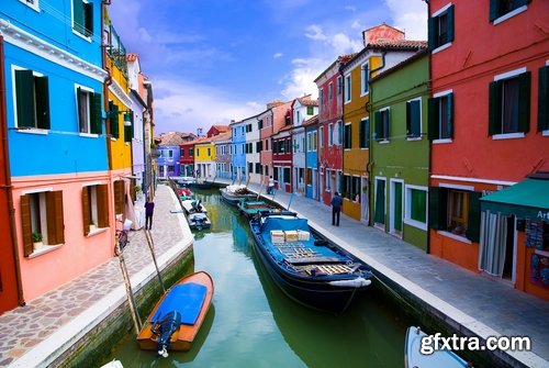 Collection of various cities City Country world a painted wall colorful house 25 HQ Jpeg