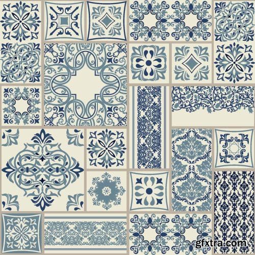 Moroccan seamless Patterns - 20x EPS