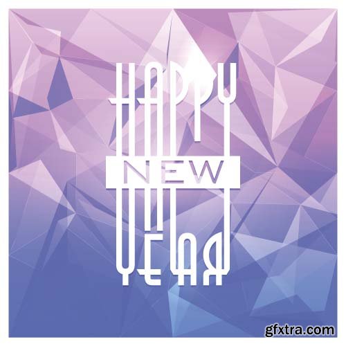 New Year 2016 Vector Typography - 15x EPS