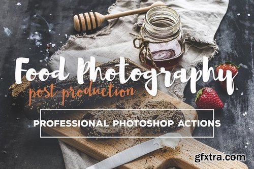 CM - Food Photography Photoshop Actions 417932