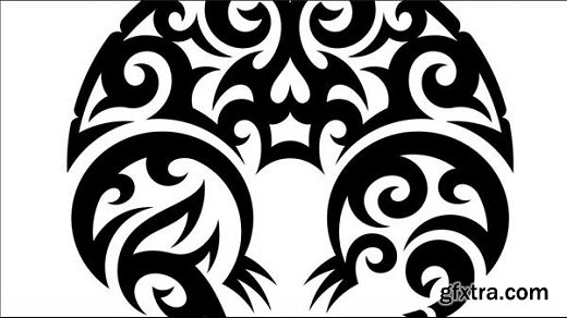 Drawing Vector Graphics: Tribal Illustration