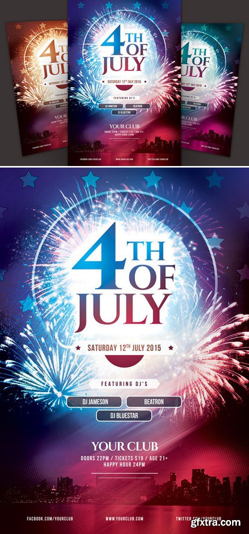 CM - 4th of July Flyer 297680