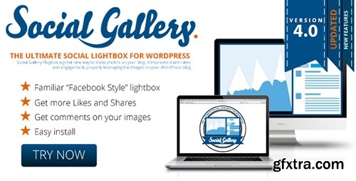 CodeCanyon - Social Gallery v4.5 - WordPress Photo Viewer Plugin - 2665332