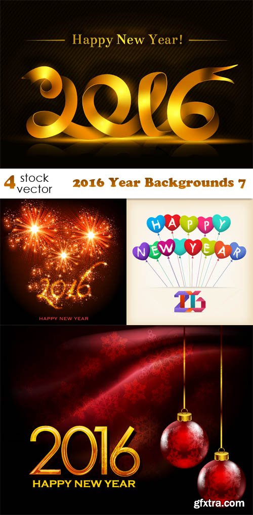 Vectors - 2016 Year Backgrounds 7