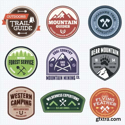 Outdoor logos - 35x EPS