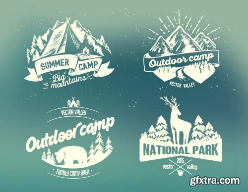 Outdoor logos - 35x EPS