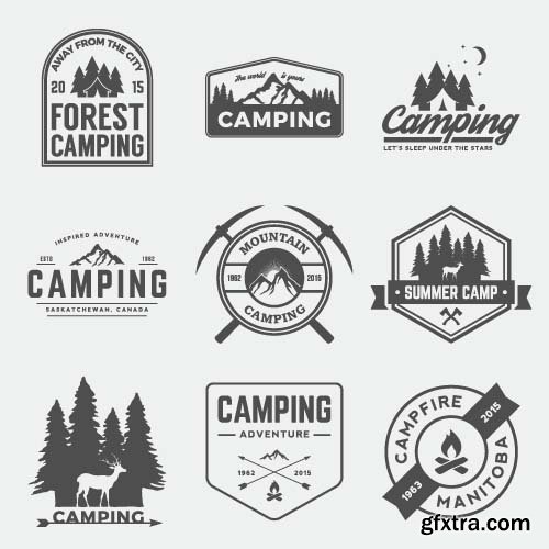 Outdoor logos - 35x EPS