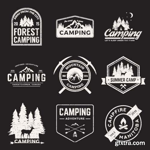 Outdoor logos - 35x EPS