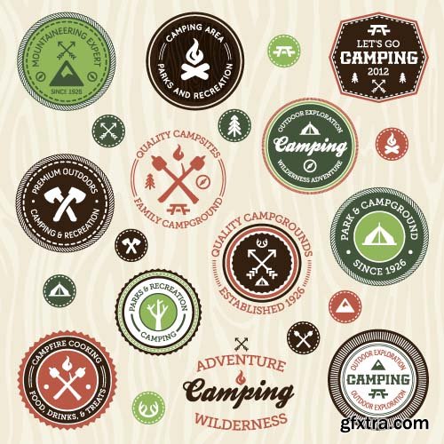 Outdoor logos - 35x EPS