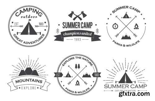 Outdoor logos - 35x EPS