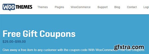 WooThemes - WooCommerce Free Gift Coupons v1.0.8