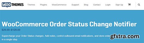 WooThemes - WooCommerce Order Status Change Notifier v1.0.1