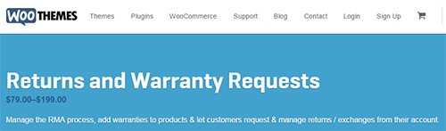 WooThemes - WooCommerce Returns and Warranty Requests v1.7.1