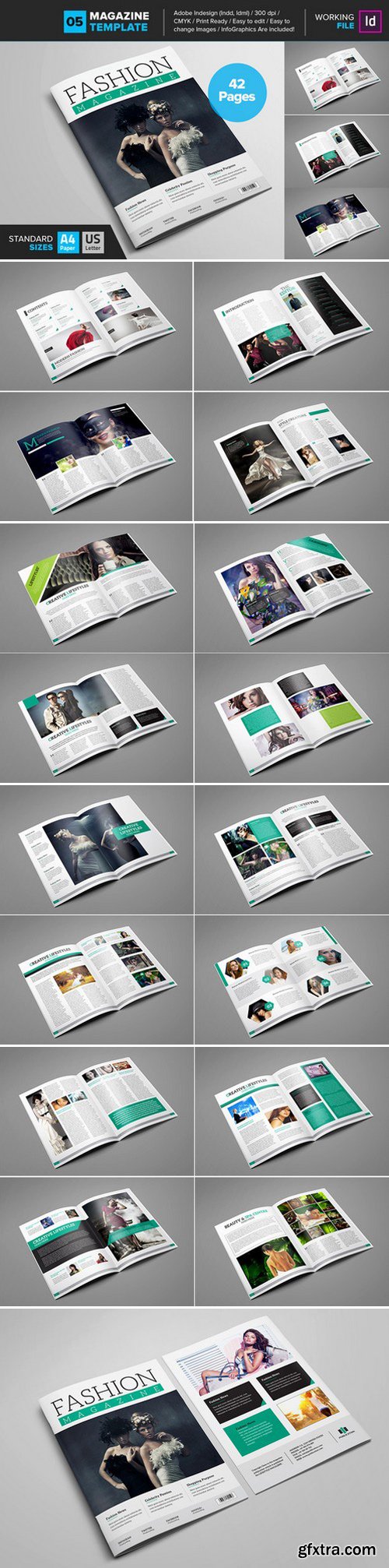 CM - Magazine Template 05 442432