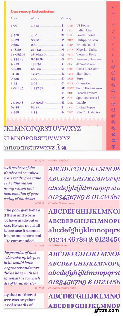 FF Quixo Font Family