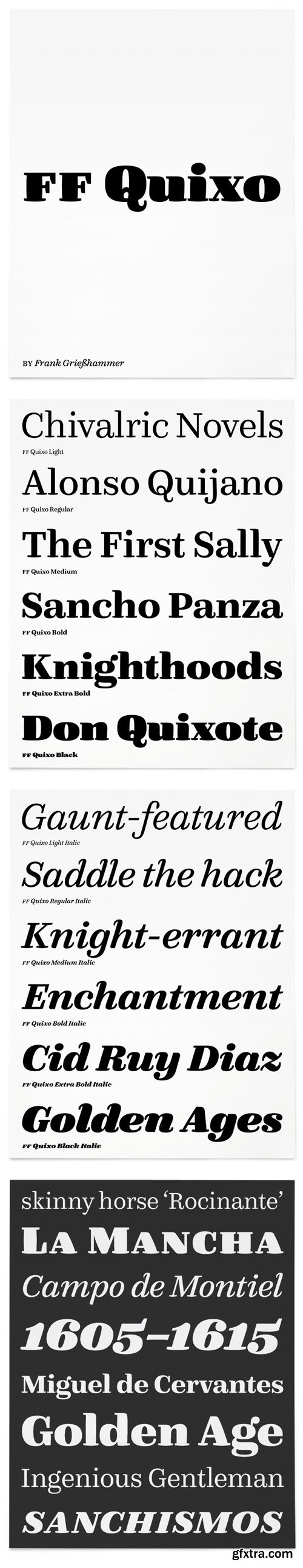 FF Quixo Font Family