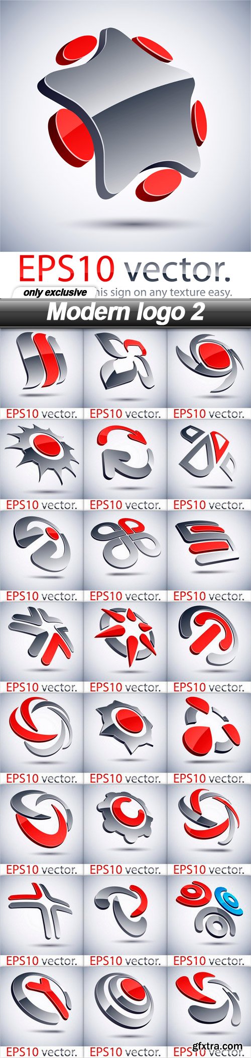 Modern logo 2 - 25 EPS